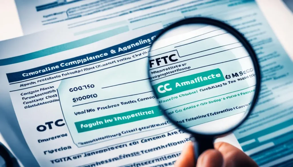 FTC compliance in affiliate marketing